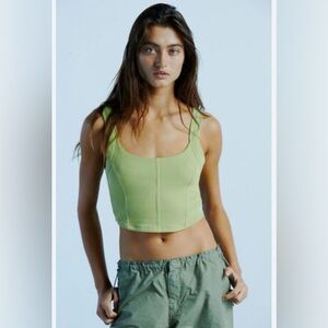 Lime Green Women's Tank Top